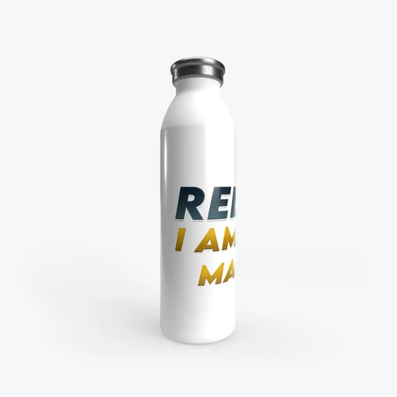 Quote Design - Water Bottle