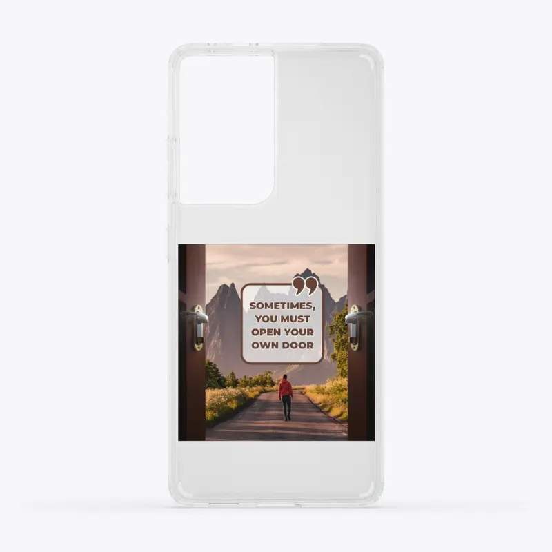 Life Quote - Samsung Clear Case