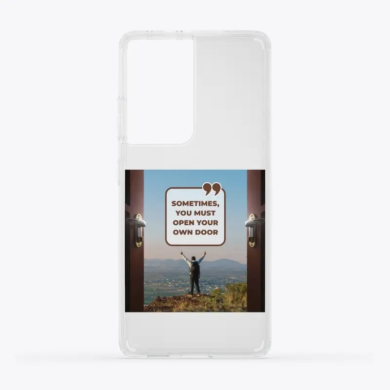 Life Quote - Samsung Clear Case