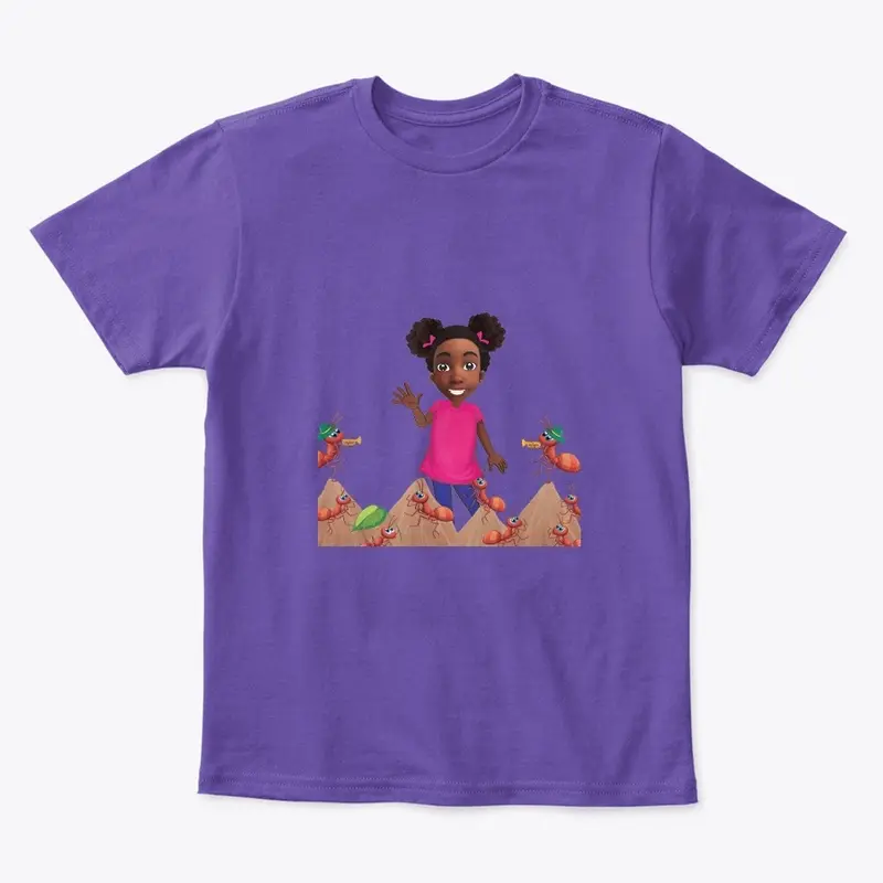 Nylah with Ants - Kids Cloth