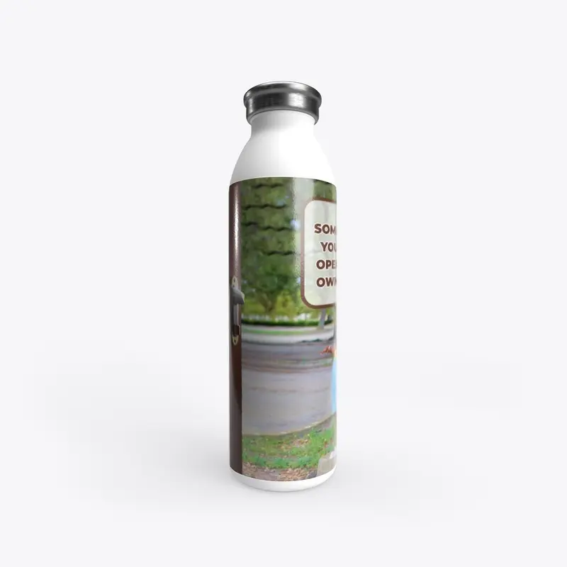 Life Quote - Stainless Water Bottle