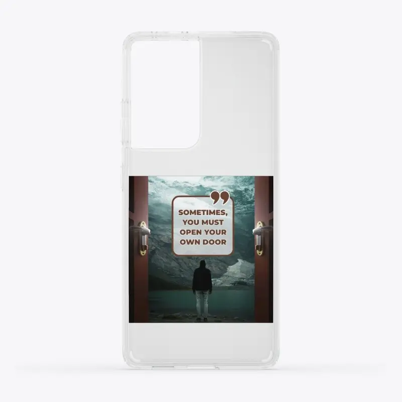 Life Quote - Samsung Clear Case