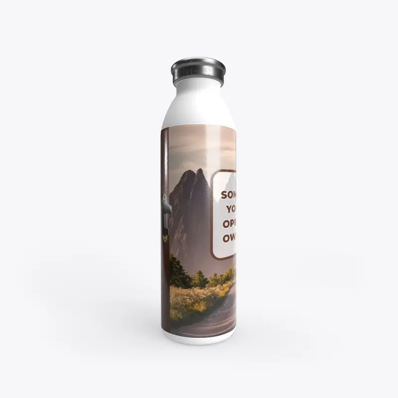 Life Quote - Stainless Water Bottle