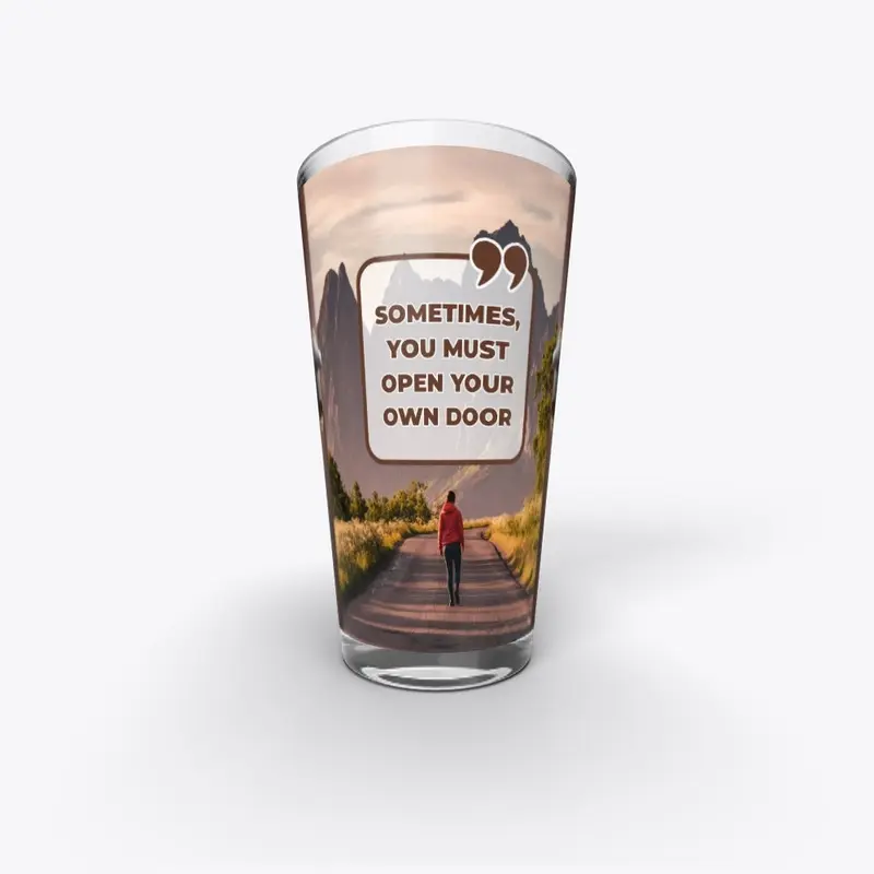 Life Quote - Pint Glass